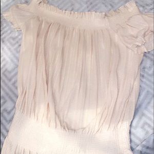 comfy off the shoulder shirt